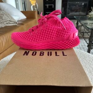 NOBULL Women's Bright Pink Sneakers